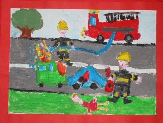 WIATR, WYPADEK, OGIEŃ, WODA – STRAŻAK ZAWSZE RĘKĘ PODA