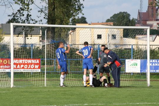 Problem z bramkarzem