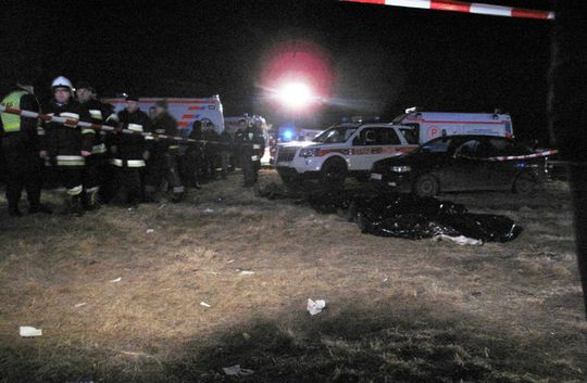 PREMIER I PREZYDENT NA MIEJSCU KATASTROFY