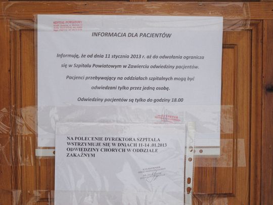 „ŚWIŃSKA GRYPA” ZAATAKOWAŁA NASZ POWIAT