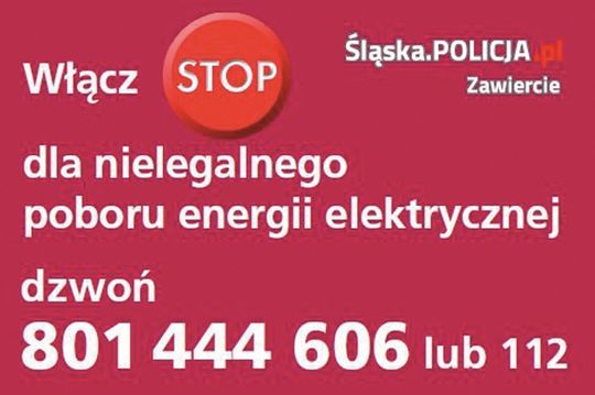 KRADZIEŻ PRĄDU PRZY UL. OKÓLNEJ