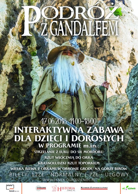 NIEDZIELNA PODRÓŻ Z GANDALFEM