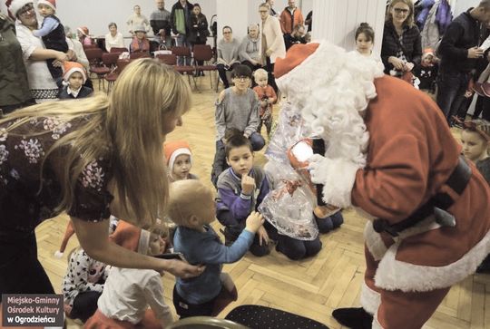 WYJĄTKOWY GOŚĆ Z LAPONII ODWIEDZIŁ DZIECI Z OGRODZIEŃCA