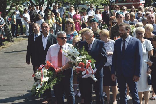 ZAWIERCIE UROCZYŚCIE OBCHODZIŁO ROCZNICĘ WYBUCHU II WOJNY ŚWIATOWEJ