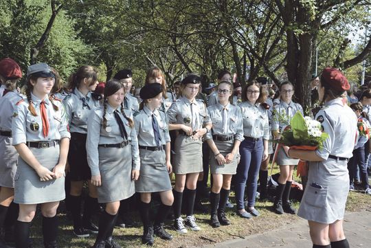 ZAWIERCIE UROCZYŚCIE OBCHODZIŁO ROCZNICĘ WYBUCHU II WOJNY ŚWIATOWEJ