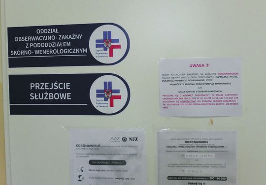 KOLEJNYCH DWÓCH PACJENTÓW Z PODEJRZENIEM KORONAWIRUSA!