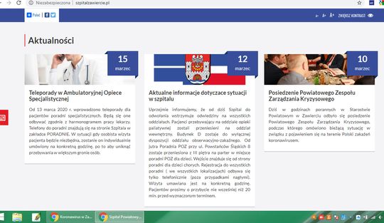 4 PACJENT Z POTWIERDZONYM ZAKAŻENIEM W ZAWIERCIU